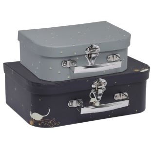 KONGES SLOJD - VALISE DUO SIAMOIS/MARIN