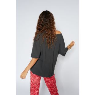 SWILDENS - TEE SHIRT BRICE - NOIR