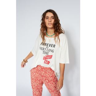 SWILDENS - TEE SHIRT BRICE - BLANC