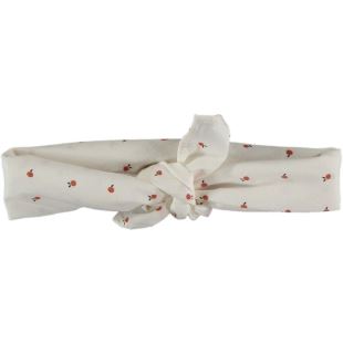MY LITTLE COZMO - FOULARD BANDANA FRUITS - IVOIRE