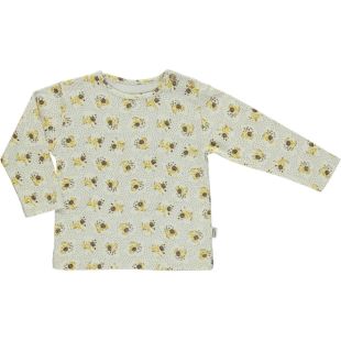 POUDRE ORGANIC - TEE SHIRT OLIVE ALMOND MILK FLEURS