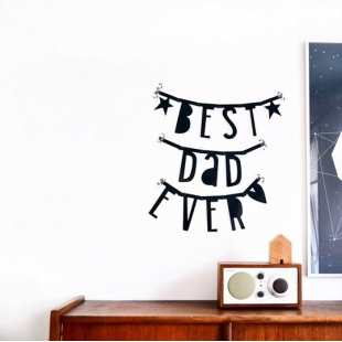 A LITTLE LOVELY COMPANY - GUIRLANDE DE LETTRES - NOIR