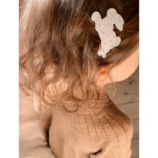 KONGES SLOJD - CLIP X 3 - COQUILLE, LAPIN, CITRON