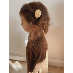 KONGES SLOJD - CLIP X 3 - COQUILLE, LAPIN, CITRON