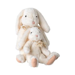 MAILEG - PELUCHE FLUFFY BUNNY, X-LARGE - WHITE