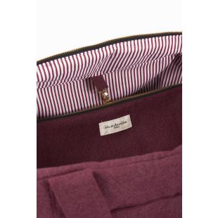 Rive droite - SAC À LANGER DARCY - SCARLETT RED