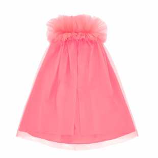 MOUCHE - CAPE AVEC COLLERETTE TULLE - CANDY