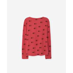 THE ANIMAL OBSERVATORY - TEE SHIRT DEER MAROON FRUIT BOY