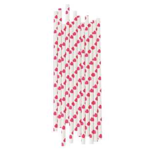 MY LITTLE DAY - PAILLE COEUR FUSCHIA