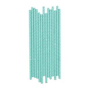 MY LITTLE DAY - PAILLE CHEVRON TURQUOISE