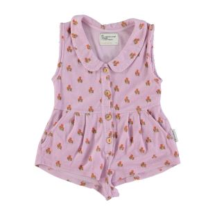 PIUPIUCHICK - COMBINAISON SHORT EPONGE LILAS