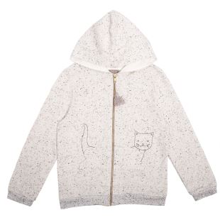 ÉMILE ET IDA - SWEAT ZIPPÉ CHAT