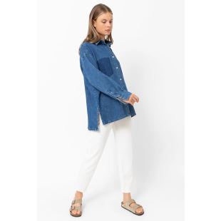 AME ANTWERP - PANTALON EDGAR BLANC