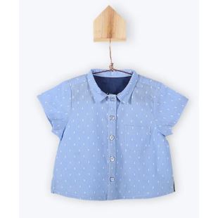 ARSÈNE ET LES PIPELETTES - CHEMISE COL CHAMBRAY JACQUARD