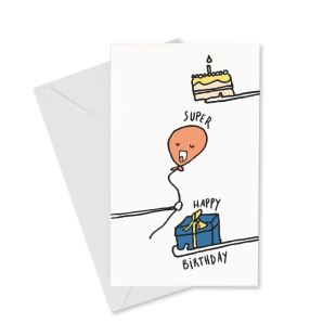 MATHILDE CABANAS - CARTE ANNIVERSAIRE BDAY STUFF