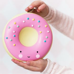 A LITTLE LOVELY COMPANY - TIRELIRE DONUT ROSE