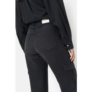 AME ANTWERP - PANTALON IFRIM | BLACK CHAMBRAY