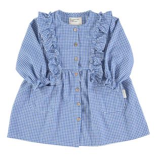 PIUPIUCHICK - ROBE VICHY BLEU