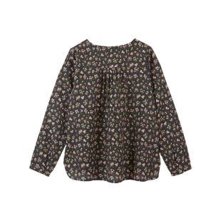 EMILE & IDA - LIGNE FEMME - BLOUSE ANNE | CHAMPÊTRE NOIR