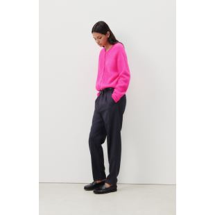 AMERICAN VINTAGE - CARDIGAN VITOW | ROSE FLUO