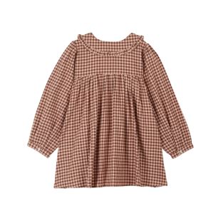 EMILE ET IDA - ROBE BABY DOLL | VICHY ROSE