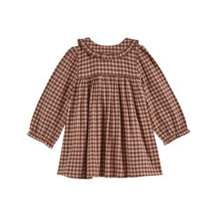 EMILE ET IDA - ROBE BÉBÉ BABY DOL | VICHY ROSE