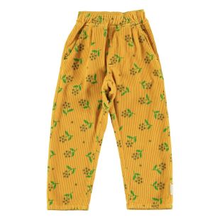 PIUPIUCHICK - PANTALON VELOURS | FLEURS