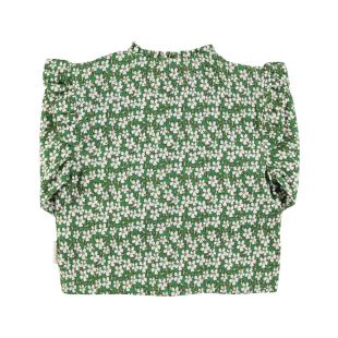 PIUPIUCHICK - BLOUSE FLEURS | VERT