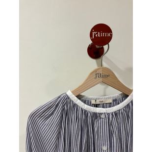 HOD PARIS - BLOUSE NAILA | NAVY STRIPE