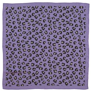 PIUPIUCHICK - FOULARD LÉOPARD | PURPLE