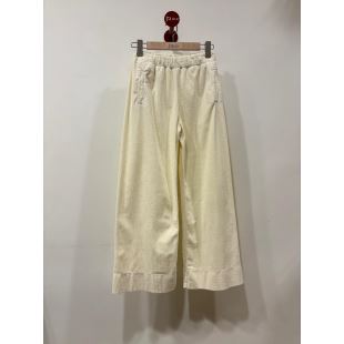 HOD PARIS - PANTALON JIMMY | VELOURS CREAM