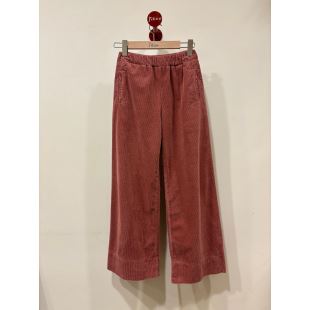 HOD PARIS - PANTALON JIMMY | VELOURS ROSA