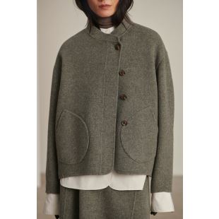 SOEUR - MANTEAU WINDSOR | GRIS CLAIR