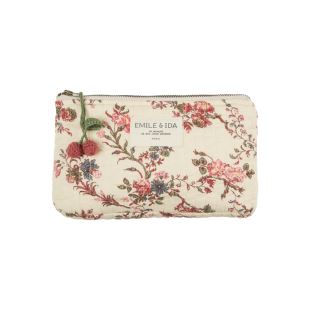 EMILE ET IDA - PETITE TROUSSE MAQUILLAGE | ORCHID ÉCRU