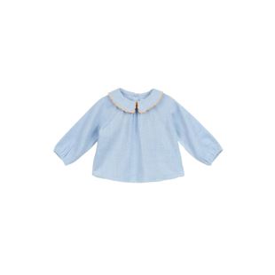 ARSENE ET LES PIPELETTES - BLOUSE COL OXFORD