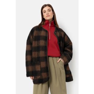 AME ANTWERP - VESTE HANNAH | CHECKED WOOL