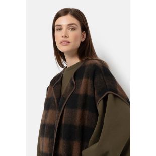 AME ANTWERP - VESTE INÈS | BROWN CHECKED