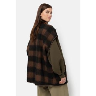 AME ANTWERP - VESTE INÈS | BROWN CHECKED