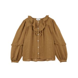 EMILE & IDA - LIGNE FEMME - BLOUSE LAINE ANSELME