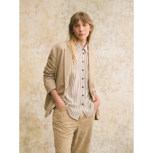 HOD PARIS - VESTE KARABA | GRANOLA STRIPE