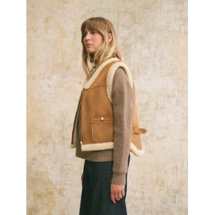 HOD PARIS - GILET CAROLINA | CAMEL