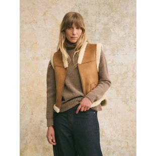 HOD PARIS - GILET CAROLINA | CAMEL