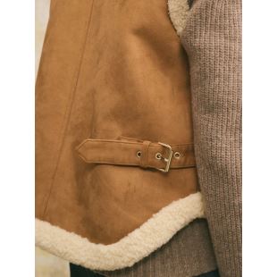 HOD PARIS - GILET CAROLINA | CAMEL