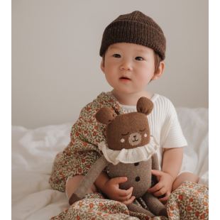 MAIN SAUVAGE - GRAND DOUDOU OURS | PYJAMA AVOINE