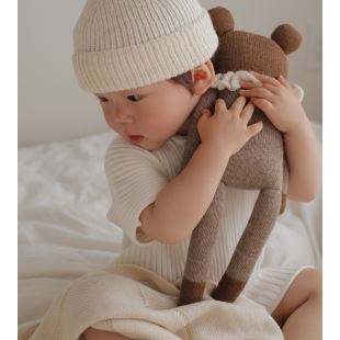 MAIN SAUVAGE - GRAND DOUDOU OURS | PYJAMA AVOINE