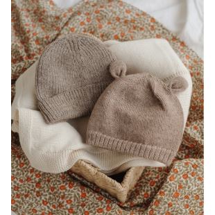 MAIN SAUVAGE - BONNET BÉBÉ OURSON | AVOINE