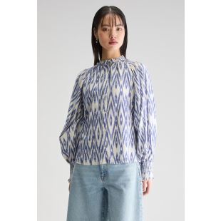 BELLEROSE - BLOUSE CASSIS | IKAT