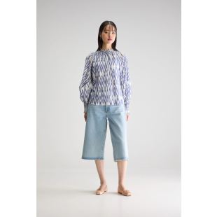 BELLEROSE - BLOUSE CASSIS | IKAT