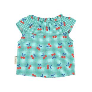 PIUPIUCHICK - BLOUSE TURQUOISE