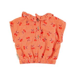 PIUPIUCHICK - BLOUSE CERISE | ROUGE